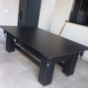 Mesa de Bilhar e Jantar 2,25 x 1,25 Caçapa de Redinha