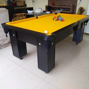 Mesa de Bilhar 2,25 m x 1,25 Campo de Jogo em Pedra de Ardósia