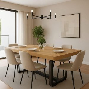 Mesa de Bilhar e Jantar Trentino 2,35 x 1,35 | Design 2 em 1